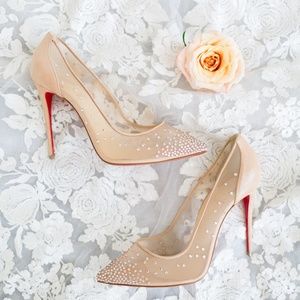 Christian Louboutin Classic Follies Strass Size 40
